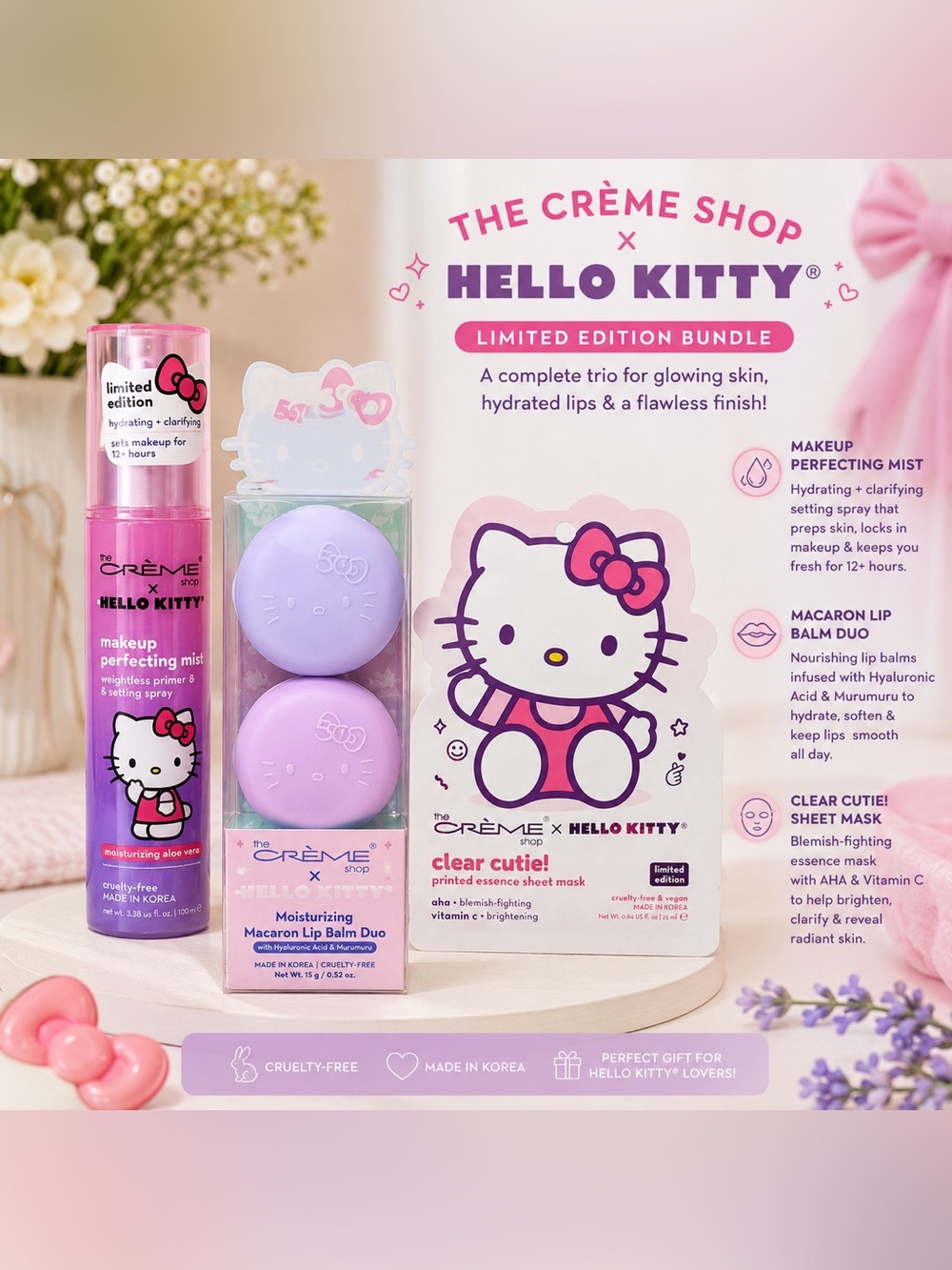 The Crème Shop x Hello Kitty Bundle